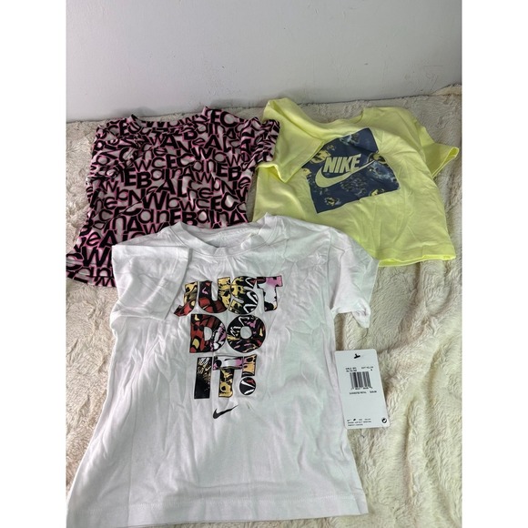 Nike and new balance brand new shirt bundle size 4t - Picture 1 of 9